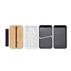 Lunch box z PP z recyklingu - WINT (MO2088-03)