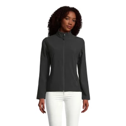 RACE Damskie Softsh. Kurtka - RACE WOMEN (S01194-BK-L)