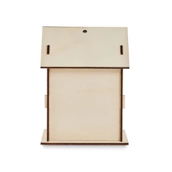 Drewniany domek dla ptaków DIY - PAINTHOUSE (MO2130-40)