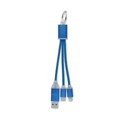 Kabel ładujący 4 w 1 typu C - BLUE (MO2141-37)
