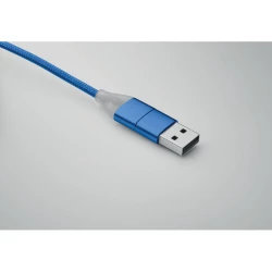 Kabel ładujący 4 w 1 typu C - BLUE (MO2141-37)
