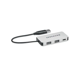 3-portowy hub USB kabel 20cm - HUB-C (MO2142-14)