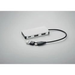 3-portowy hub USB kabel 20cm - HUB-C (MO2142-14)