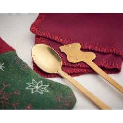 Świąteczny zestaw sztućców dese - HOLLYWARE (CX1540-99)