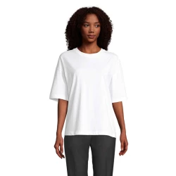 BOXY WOMEN T-SHIRT OVERSIZE - BOXY WOMEN (S03807-WH-L)