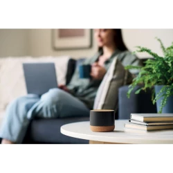 Głośnik z korka i aluminium - RUMBA (MO2205-03)