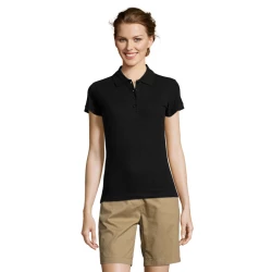 PEOPLE Damskie POLO 210g - PEOPLE (S11310-BK-3XL)