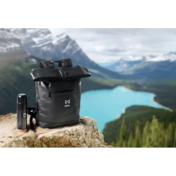 Plecak na laptopa PU rolltop - BAI ROLL (MO2230-03)