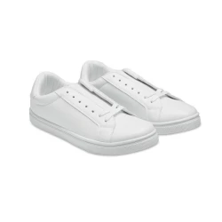 Trampki z PU rozmiar 46 - BLANCOS (MO2246-06)