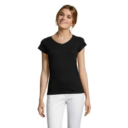 MOON Damski T-SHIRT 150g - MOON (S11388-DB-3XL)