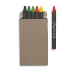 Komplet 6 kredek w pudełku - BRABO (IT2172-99)