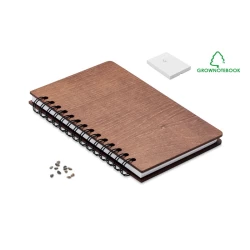 Brzozowy zeszyt A5  GROWBOOK - SAVAGE (MO2251-01)