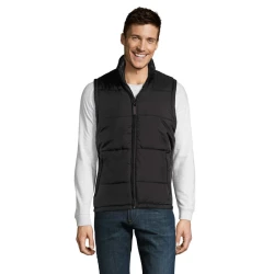 Pikowana kamizelka WARM - WARM (S44002-BK-3XL)