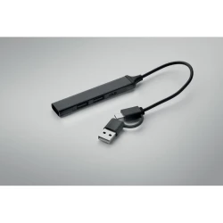Hub USB z 4 portami 19 cm - CURRENT (MO2294-03)