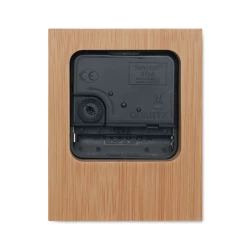 Bambusowy zegar stołowy - CLAMBU (MO2353-40)