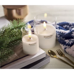 Świeca woskowa LED w szkle - XANDLE+ (MO2366-06)