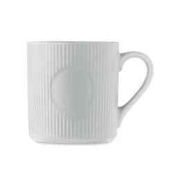 Kubek ceramiczny w prążki 340 m - RIBMUG (MO2397-06)
