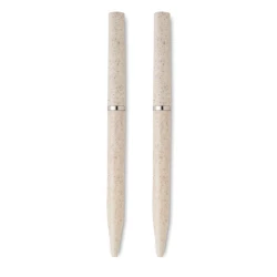 Zestaw długopisów ze słomy/ABS - PEAT (MO2448-13)