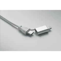 Brelok z kablem 4 w 1 60W - BULE (MO2451-06)