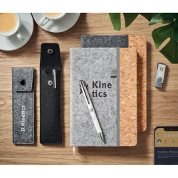 Piórnik filcowy RPET - CENCIL (MO2473-07)