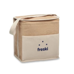 Jutowa i płócienna torba chłodząca - LONA (MO2503-13)