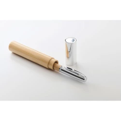 Metalowy wykręcany długopis w tubi - SIDEN (MO2511-40)