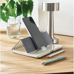 Notatnik A5 z podstawką na telefon - STRATA (MO2522-07)