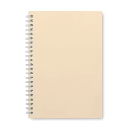 Notatnik A5 z kartonu z recyklingu - RECARNOTE (MO2523-13)