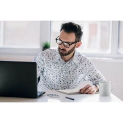 Notatnik A5 PU z długopisem - NOTA (MO2524-85)