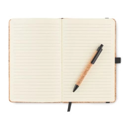 Notatnik korkowy A5 i długopis - SUBER SET (MO6202-03)