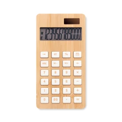 12-cyfrowy kalkulator, bambus - CALCUBIM (MO6216-40)